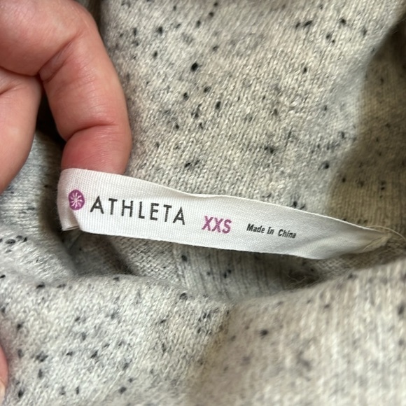 Athleta Cashmere Sweater Cowl neck - Picture 6 of 7